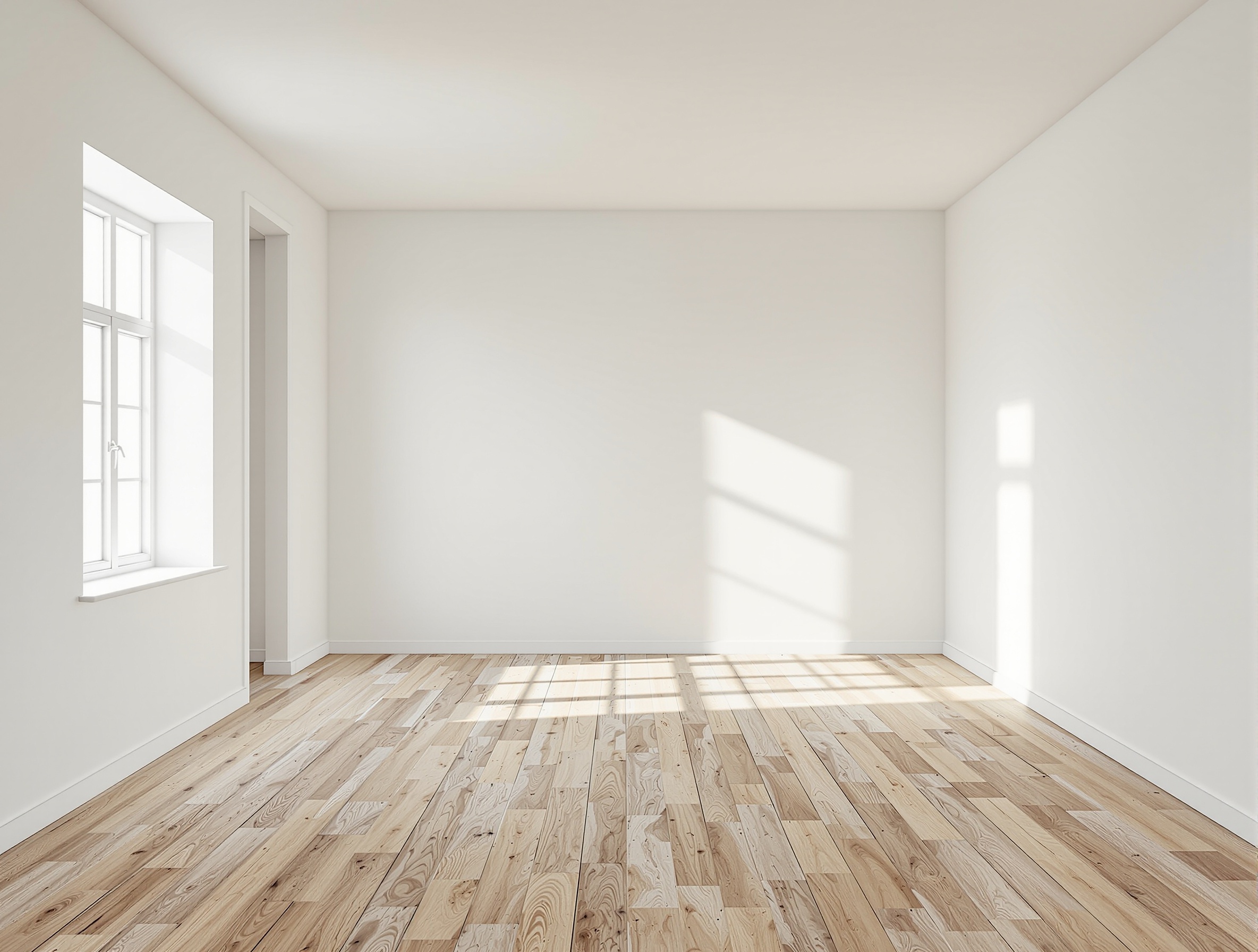 Fertiger Wohnraum nach dem Innenausbau